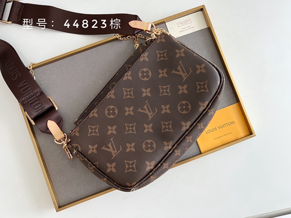 ルイヴィトンバッグ側面デザイン